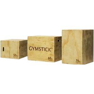 Gymstick Wooden Plyometric Box Wood 50x45x45 cm unisex Gymstick Wooden Plyometric Box Wood 50x45x45 cm unisex