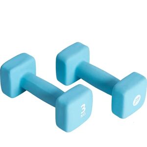 Pure2Improve Neoprene Dumbbell Set 2 X 3 Kg - Dumbbells Pure2Improve Neoprene Dumbbell Set 2 X 3 Kg - Dumbbells