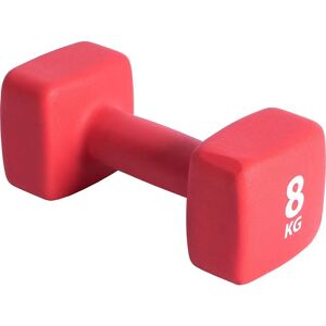 Pure2improve Neoprene Coated Dumbbell 8kg Red 8 kg unisex Pure2improve Neoprene Coated Dumbbell 8kg Red 8 kg unisex