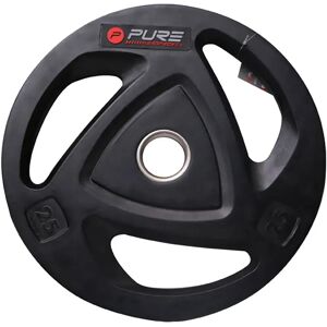 Pure 2 Improve 25KG Rubber-Coated Weight Plate - Weight Plate for Dumbbells Pure 2 Improve 25KG Rubber-Coated Weight Plate - Weight Plate for Dumbbells