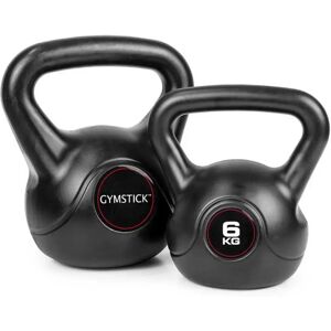 Gymstick Vinyl 12kg Kettlebell Black 12 kg unisex Gymstick Vinyl 12kg Kettlebell Black 12 kg unisex