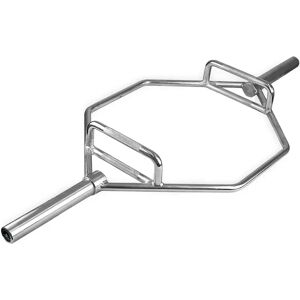 Bodytone 140 Cm 50 Mm Trap Bar Silver / Black One Size unisex Bodytone 140 Cm 50 Mm Trap Bar Silver / Black One Size unisex