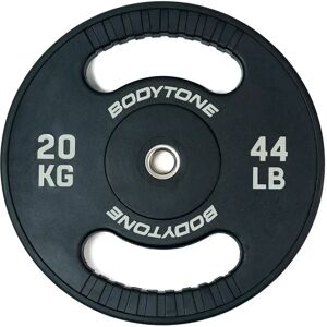 Bodytone Rubber 20kg Olympic Plate Black 20 kg unisex Bodytone Rubber 20kg Olympic Plate Black 20 kg unisex