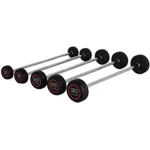 Olive Pro-style Bar Set 10-30kg 5 Units Chrome / Black 10-30 kg unisex Olive Pro-style Bar Set 10-30kg 5 Units Chrome / Black 10-30 kg unisex