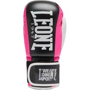 Leone1947 Logo Wacs Leather Artificial Boxing Gloves Fucsia 10 oz unisex Leone1947 Logo Wacs Leather Artificial Boxing Gloves Fucsia 10 oz unisex