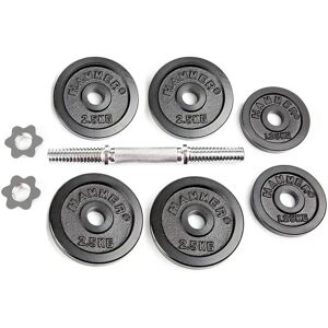 Finnlo 15kg Dumbbell Set Black 15 kg unisex Finnlo 15kg Dumbbell Set Black 15 kg unisex