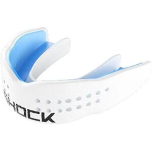 Shock Doctor Super Fit Power All Sports Mouthguard White One Size unisex Shock Doctor Super Fit Power All Sports Mouthguard White One Size unisex