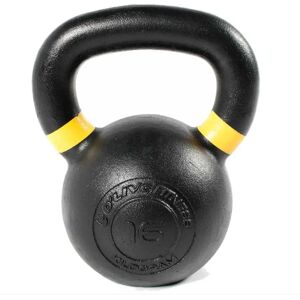 Olive Cast Iron 16 Kg Kettlebell Black 16 kg unisex Olive Cast Iron 16 Kg Kettlebell Black 16 kg unisex