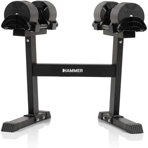 Finnlo Smartlock Dumbbell Set With Stand 64kg Black 64 kg unisex Finnlo Smartlock Dumbbell Set With Stand 64kg Black 64 kg unisex
