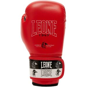 Leone1947 Iconic Junior Artificial Leather Boxing Gloves Red 6 Oz unisex Leone1947 Iconic Junior Artificial Leather Boxing Gloves Red 6 Oz unisex