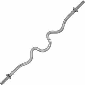 Tunturi Curl Z Bar 7.6 Kg 120 Cm Silver One Size unisex Tunturi Curl Z Bar 7.6 Kg 120 Cm Silver One Size unisex