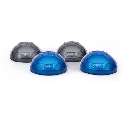 Bosu Pods Balance Board 4 Units Blue / Black One Size unisex Bosu Pods Balance Board 4 Units Blue / Black One Size unisex