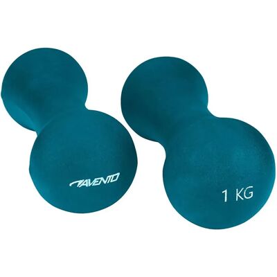 Avento 42DA PU 2x1kg Blue Dumbbells - Dumbbells Avento 42DA PU 2x1kg Blue Dumbbells - Dumbbells