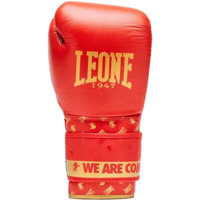 Leone1947 Orange Leather Boxing Gloves - Boxing Gloves Leone1947 Orange Leather Boxing Gloves - Boxing Gloves