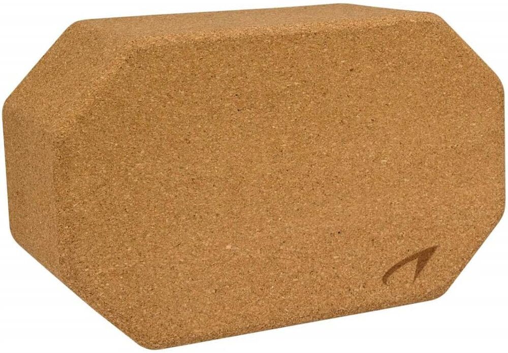 Avento Cork 41wp-kur-uni Yoga Block brown One Size unisex