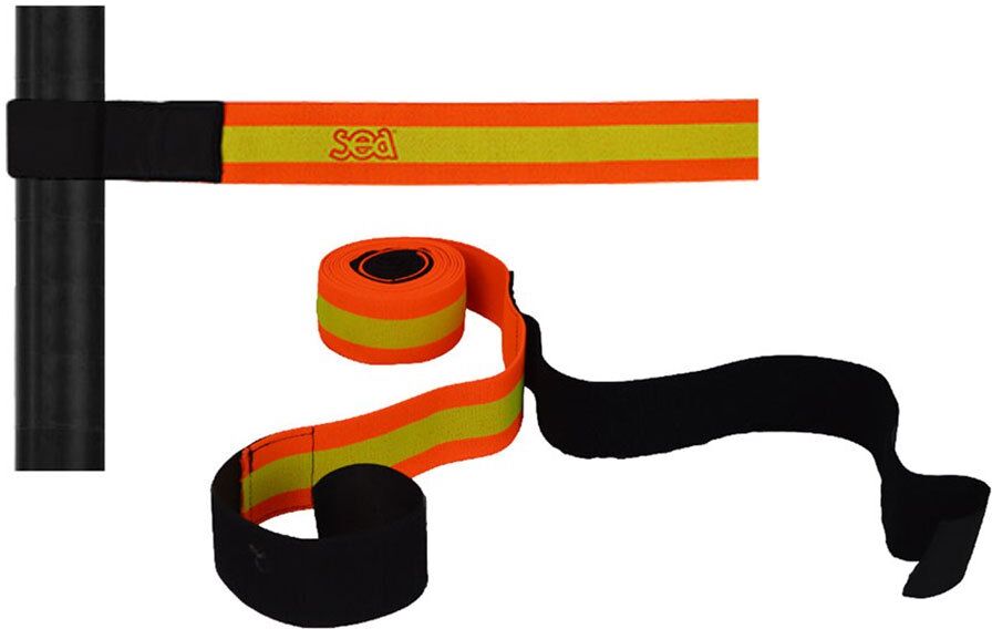 Sea Velcro Elastic 6-12 M Resistance Bands Set Orange / Yellow One Size unisex