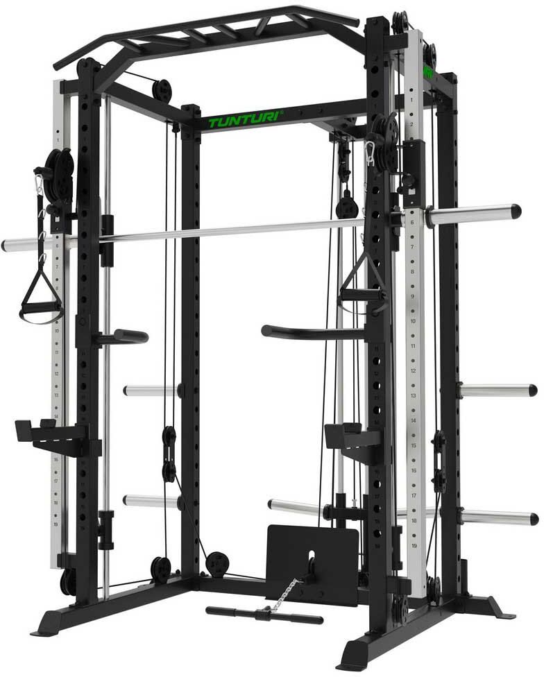 Tunturi Sm90 Smith Multi-station Home Gym Black One Size unisex