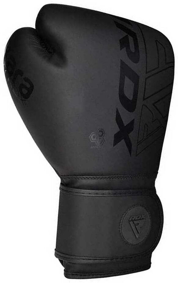 Rdx Sports F6 Kara Artificial Leather Boxing Gloves Matte Black 14 Oz unisex