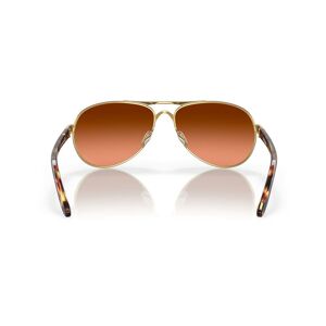 Oakley Tie Breaker Sunglasses Prizm Brown Gradient/CAT3 Polished Gold  - Unisex - Size: Prizm Brown Gradient/CAT3