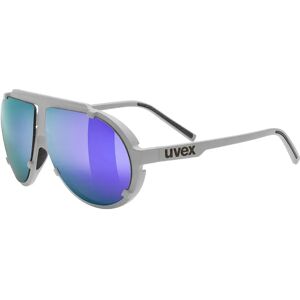 Uvex Esntl Pina Sunglasses Grey Matt Mirror Purple/CAT3 unisex Uvex Esntl Pina Sunglasses Grey Matt Mirror Purple/CAT3 unisex
