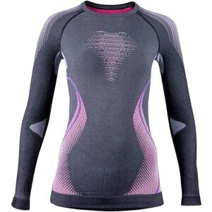 Uyn Evolutyon Long Sleeve Base Layer Anthracite Melange / Raspberry / Purple XS Women Uyn Evolutyon Long Sleeve Base Layer Anthracite Melange / Raspberry / Purple XS Women