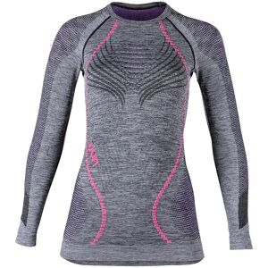 Uyn Ambityon Long Sleeve Base Layer Black Melange / Purple / Raspberry S-M Women Uyn Ambityon Long Sleeve Base Layer Black Melange / Purple / Raspberry S-M Women