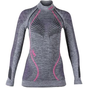 Uyn Ambityon Long Sleeve Base Layer Black Melange / Purple / Raspberry L-XL Women Uyn Ambityon Long Sleeve Base Layer Black Melange / Purple / Raspberry L-XL Women