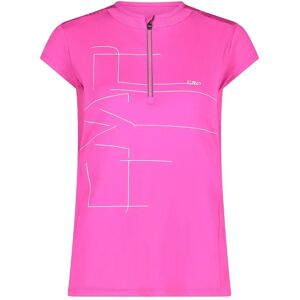 Cmp 31c7836 Half Zip Short Sleeve T-shirt Purple Fluo L Women Cmp 31c7836 Half Zip Short Sleeve T-shirt Purple Fluo L Women
