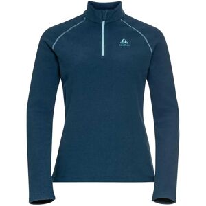 Odlo Rigi Half Zip Fleece Blue Wing Teal XS Women Odlo Rigi Half Zip Fleece Blue Wing Teal XS Women