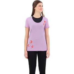 Icebreaker Tech Lite Ii Scoop Shapes Merino Short Sleeve T-shirt Purple Gaze XS Women Icebreaker Tech Lite Ii Scoop Shapes Merino Short Sleeve T-shirt Purple Gaze XS Women