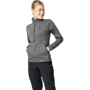 Odlo Ascent 365 Half Zip Sweatshirt Black Melange M Women Odlo Ascent 365 Half Zip Sweatshirt Black Melange M Women