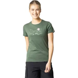Odlo Crew Kumano Valley Short Sleeve T-shirt Camping Green XS Women Odlo Crew Kumano Valley Short Sleeve T-shirt Camping Green XS Women