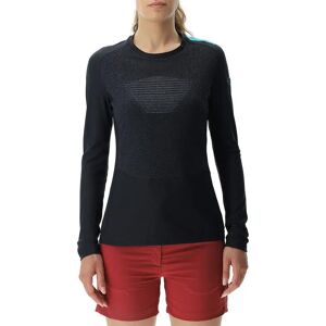 Uyn Crossover Long Sleeve Base Layer Black / Black M Women Uyn Crossover Long Sleeve Base Layer Black / Black M Women