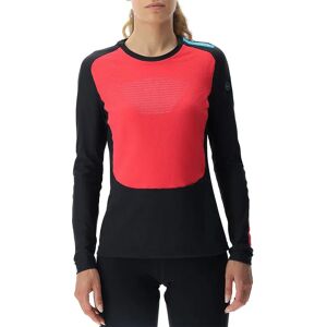 Uyn Crossover Long Sleeve Base Layer Geranium / Black M Women Uyn Crossover Long Sleeve Base Layer Geranium / Black M Women