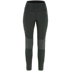 Fjällräven Abisko Värm Trekking Leggings Black / Iron Grey 2XL Women Fjällräven Abisko Värm Trekking Leggings Black / Iron Grey 2XL Women