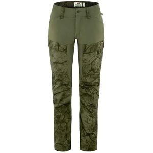 Fjällräven Keb Curved Pants Green Camo / Laurel Green 42 Women Fjällräven Keb Curved Pants Green Camo / Laurel Green 42 Women