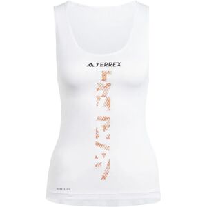 adidas White Xperior Singlet - Trail & Hiking - Men/Women adidas White Xperior Singlet - Trail & Hiking - Men/Women