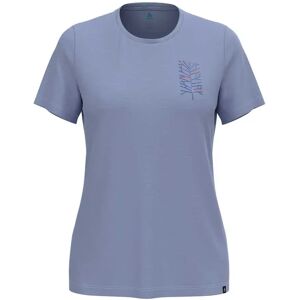 Odlo Ascent Merino 160 Tree Short Sleeve T-shirt Blue Heron S Women Odlo Ascent Merino 160 Tree Short Sleeve T-shirt Blue Heron S Women