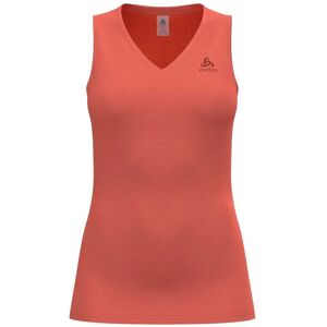 Odlo Col V Active F-dry Light Sleeveless Base Layer Living Coral L Women Odlo Col V Active F-dry Light Sleeveless Base Layer Living Coral L Women