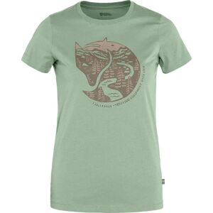 Fjällräven Arctic Fox Short Sleeve T-shirt Misty Green L Women Fjällräven Arctic Fox Short Sleeve T-shirt Misty Green L Women