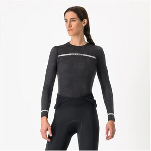 Castelli Merino Long Sleeve Base Layer Black S-M Women Castelli Merino Long Sleeve Base Layer Black S-M Women