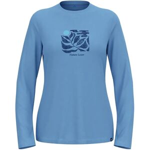 Odlo Merino 200 Nature Long Sleeve Base Layer Provincial Blue XS Women Odlo Merino 200 Nature Long Sleeve Base Layer Provincial Blue XS Women