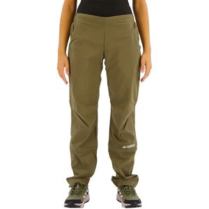 Adidas Terrex Multi Woven Pants Olive Strata 42 Women Adidas Terrex Multi Woven Pants Olive Strata 42 Women