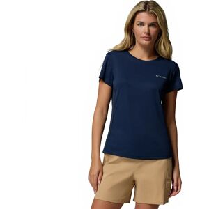 Columbia Zero Rules™ Light Crew Short Sleeve T-shirt Collegiate Navy XS Women Columbia Zero Rules™ Light Crew Short Sleeve T-shirt Collegiate Navy XS Women