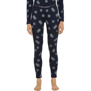 Icebreaker Merino 260 Vertex Falling Flakes Leggings Midnight Navy / Snow / J XL Women Icebreaker Merino 260 Vertex Falling Flakes Leggings Midnight Navy / Snow / J XL Women
