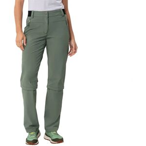Vaude Farley Stretch T-zip Iii 3/4 Pants Agave 38 Women Vaude Farley Stretch T-zip Iii 3/4 Pants Agave 38 Women