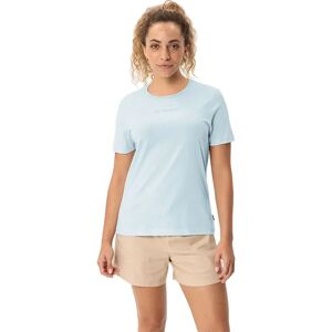 Vaude Logo Ii Short Sleeve T-shirt Summer Blue 38 Women Vaude Logo Ii Short Sleeve T-shirt Summer Blue 38 Women