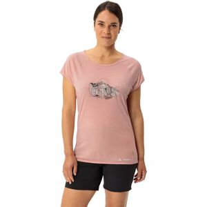 Vaude Tekoa Ii Short Sleeve T-shirt Soft Rose 38 Women Vaude Tekoa Ii Short Sleeve T-shirt Soft Rose 38 Women
