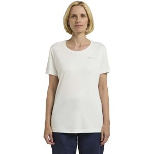 Jack Wolfskin Tech Short Sleeve T-shirt Stark White M Women Jack Wolfskin Tech Short Sleeve T-shirt Stark White M Women