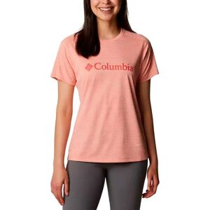 Columbia Zero Rules Short Sleeve T-shirt Pink XS Women Columbia Zero Rules Short Sleeve T-shirt Pink XS Women